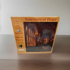 Jigsaw puzzle Biblical Church Sanctuary of Peace 1000 piece. Made in USA. SEALED