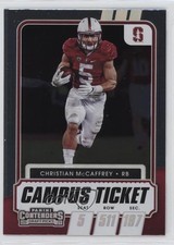 2021 Panini Contenders Draft Picks Campus Ticket Christian McCaffrey #60 18n6