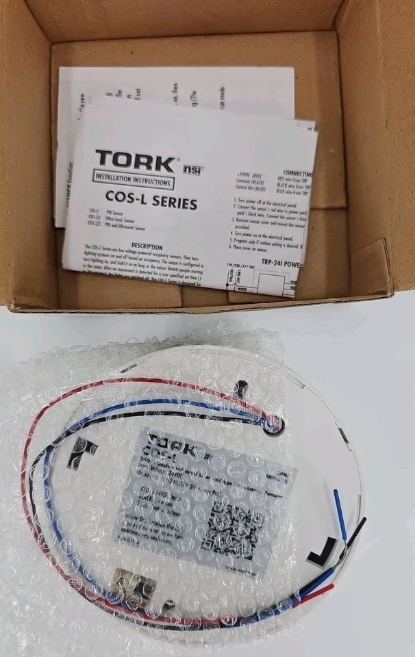 TORK COS-L PIR Ceiling Mount Occupancy Sensor 24Vdc - Image 3 of 3