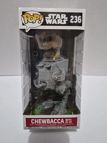 Funko Pop Star Wars Chewbacca With AT-ST 236