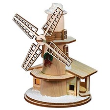 Old World Christmas Windmill Wooden Ornament for Christmas Tree, Handcrafted ...