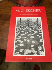 M.C. ESCHER 16 Frameable Poster Prints Complete Boxed Set