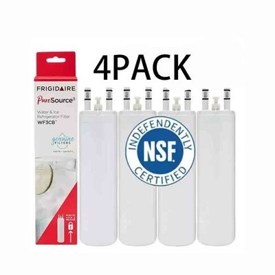 4 PACK For Frigidaire WF3CB Refrigerator PureSource 3 Water & Ice Filter,NEW,US