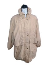 Gallery giacca donna vintage beige puff taglia M made in Korea anni 80 90 cappotto invernale