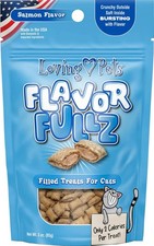 Loving Pets Flavorfullz Filled Cat Treats Salmon 3 oz.