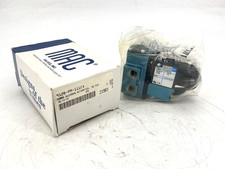 New MAC Valves 912B-PM-111CA Solenoid Valve 4-Way 6.8Watts 150PSI 110/120VAC