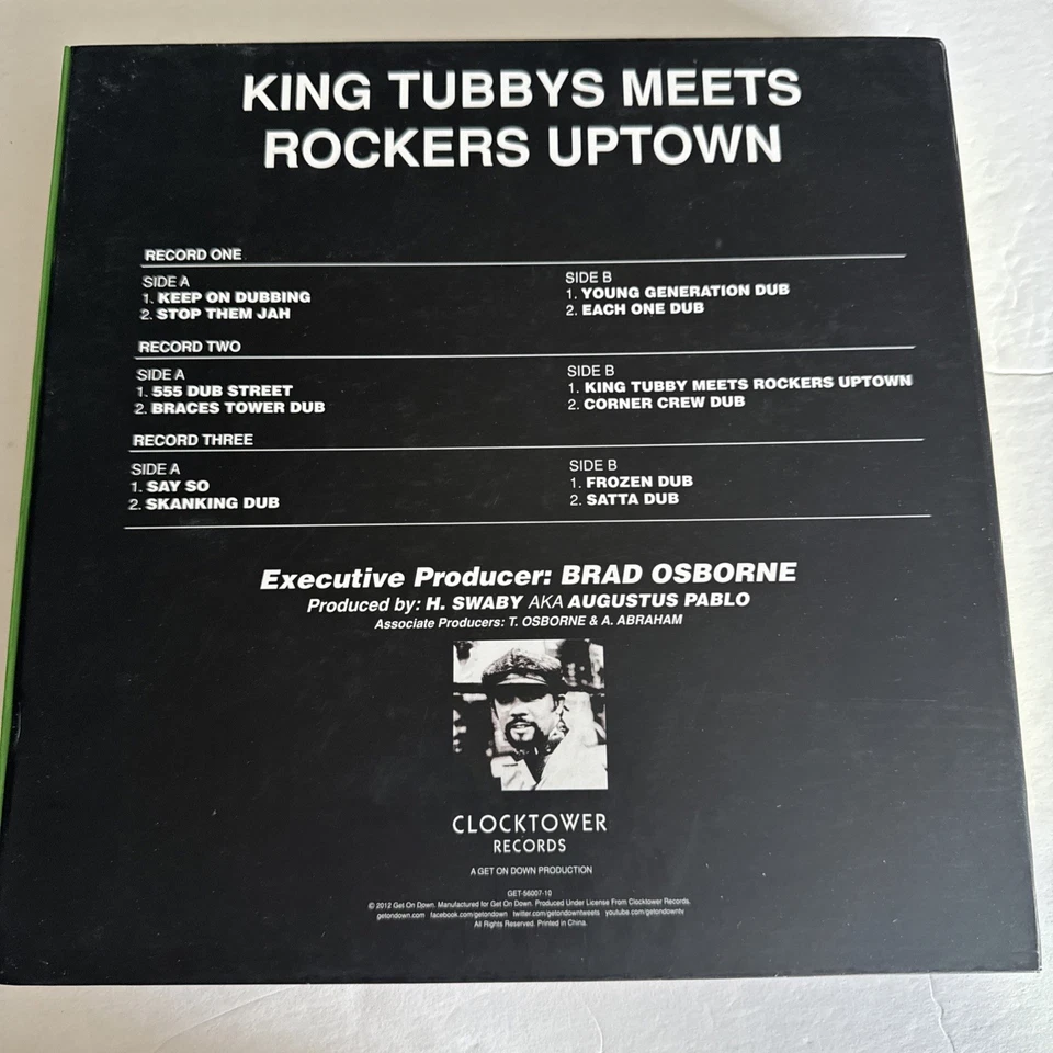 Augustus Pablo-King Tubbys Meets Rockers 3x10" Vinyl EP Get On Down Dub classic - Image 2 of 4