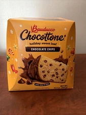 Bauducco Chocottone Chocolate Chips Holiday Sweet Loaf 16 Oz
