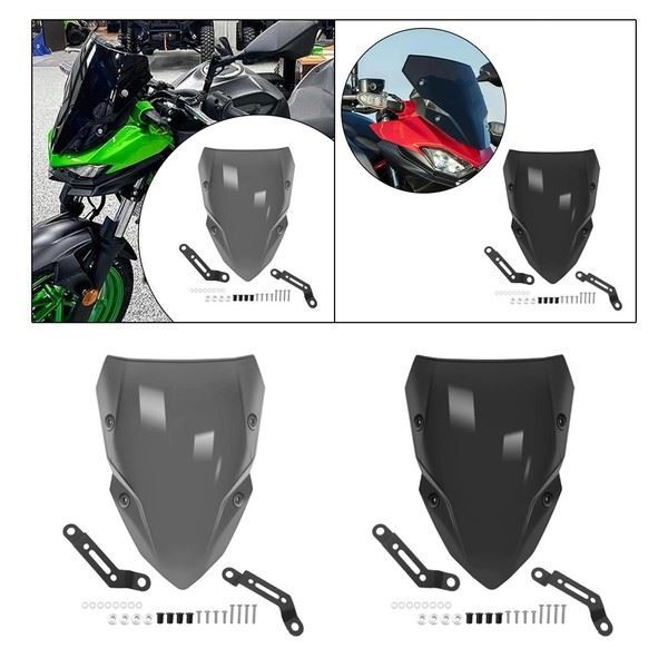 Motorrad Windschild Hochleistungs Windabweiser FüR Z 500 Z500 SE-image