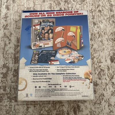 Scrubs: The Complete Collection (DVD, 2010, 26-Disc Set
