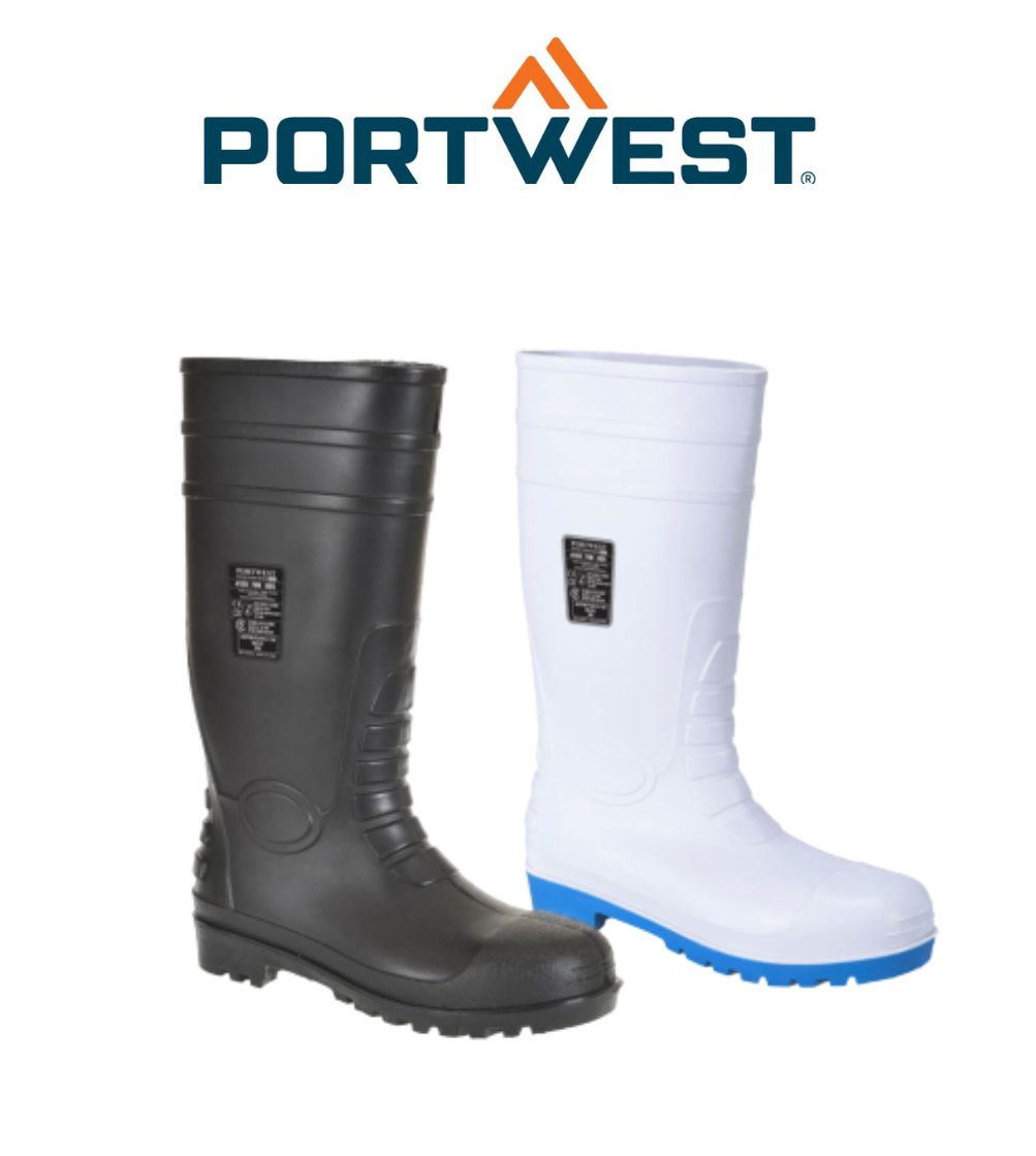 Portwest Mens Total Safety Rubber Boots 