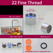 Tap Aerator Faucet Basin Tap Aerator Insert Replacement 18mm 20mm 22mm 24mm 28mm