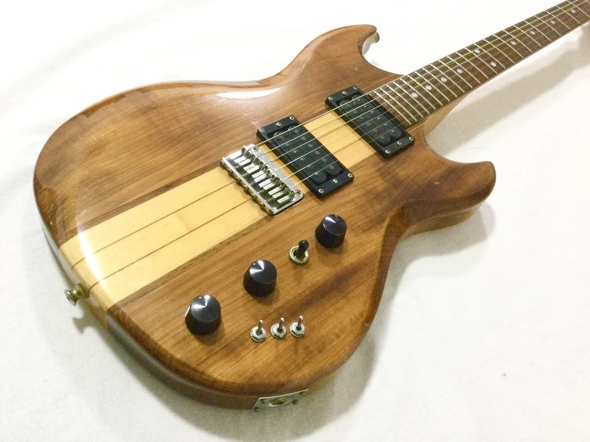 Aria Pro II TS-400 Tri Sound Series Natural Neck Through Body Guitar, o2230