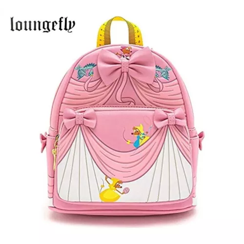 Loungefly Disney Cinderella 70th Anniversary Pink Dress Mini Backpack -BRAND NEW