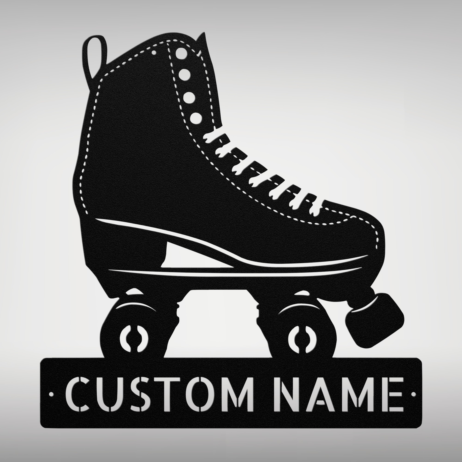 Custom Rollerblades Metal Sign Personalized Decor for Skating Lovers
