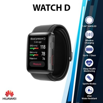 (New) Huawei Watch D AMOLED GPS Bluetooth iOS Android