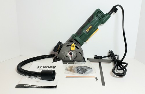 Teccpo, Mini Plunge Saw with Laser \u0026 3 