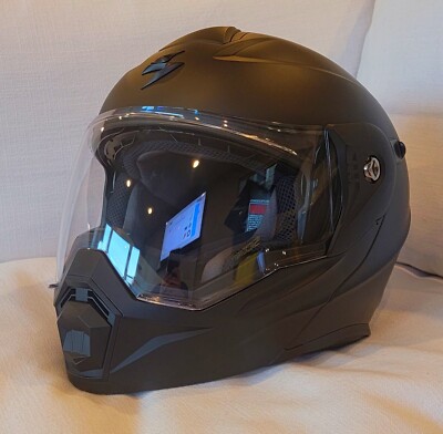 Scorpion EXO-AT950 Helmet Flip Up Modular Dual Sport Adventure ADV DOT XL | eBay Scorpion EXO-AT950 Helmet Flip Up Modular Dual Sport Adventure ADV DOT XL | eBay
