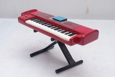 Miniature Keyboard Music Red for Display Only Guitar Drum Set Amplifier Piano