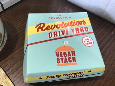 REVOLUTION DRIVE THRU VEGAN STACK EYESHADOW  PALETTE NEW FREE SHIP!