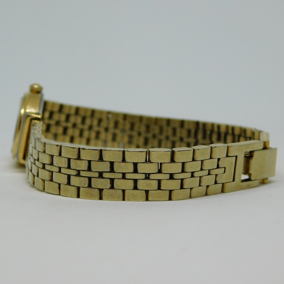 Seiko レディース ゴールド 時計 Vintage Seiko Women 1N00-5A59 Gold Tone Oval Quartz 16mm
