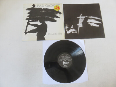 FAD GADGET Under The Flag MUTE ORIGINAL 1982 UK 1ST PRESS VINYL LP STUMM8
