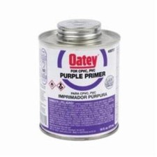 Oatey Purple Primer For PVC  CPVC Pipe  Fittings, 16 Oz Container