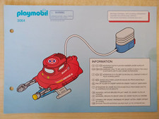 Playmobil Bauanleitung 3064 Tauchboot Expedition , A5 , 8 Seiten