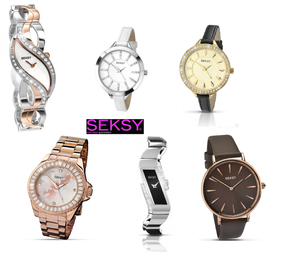 sekonda ladies rose gold tone bracelet stone set watch 4655