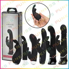 Fifty Shades Of Grey Rabbit Vibrator💋Thrusting G-Spot Clitoral Massager Sex Toy