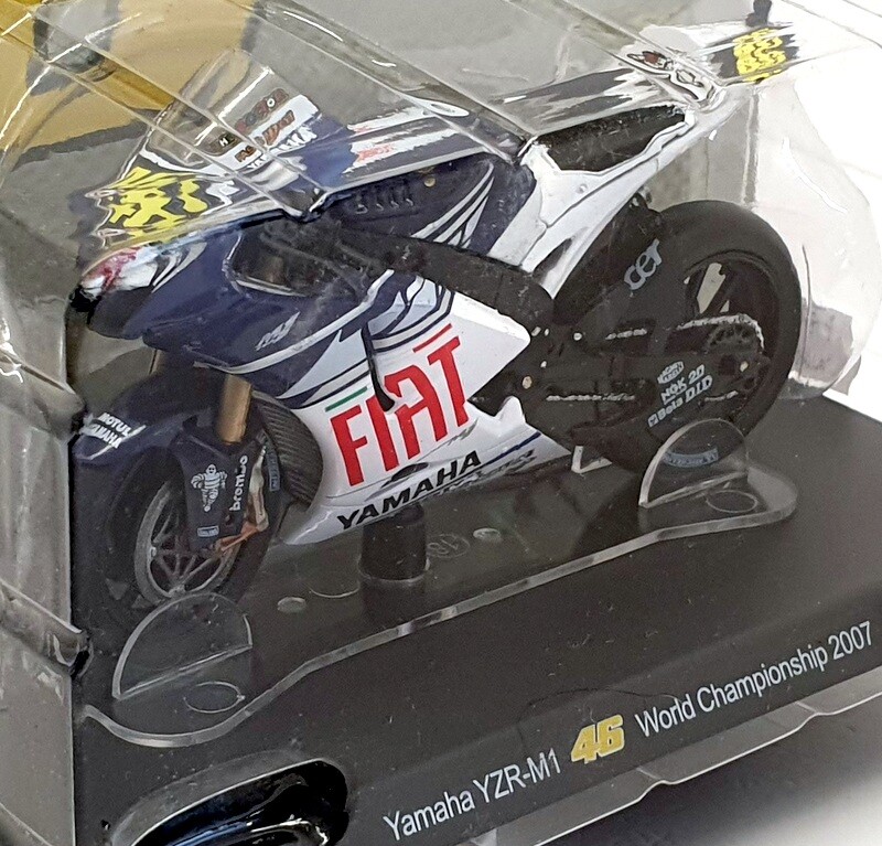 Altaya 1/18 Yamaha YZR-M1 #46 Rossi 2007 World Championship Edition