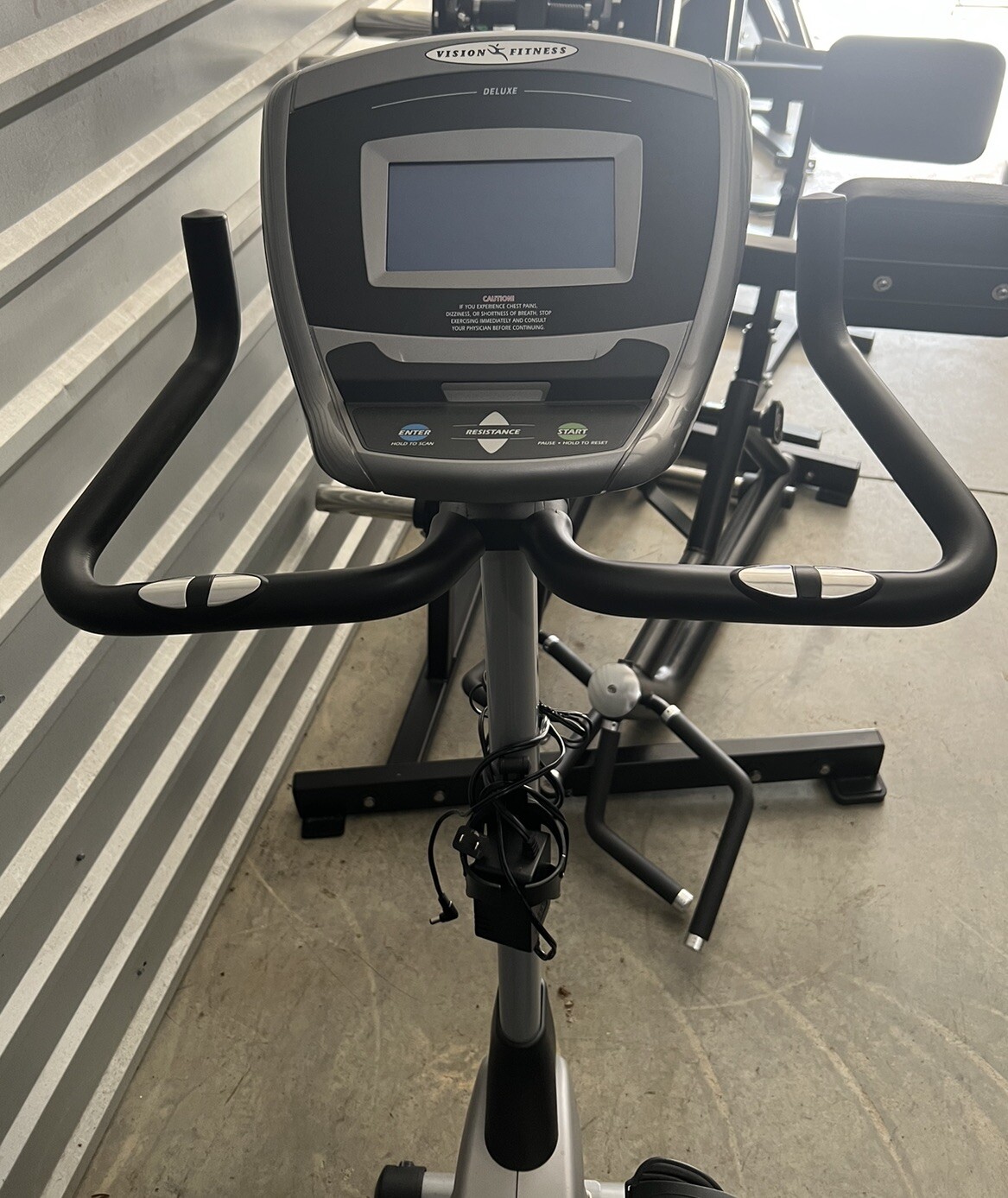 Vision Fitness Style E1500 Fitness Bike, Great Condition. Us