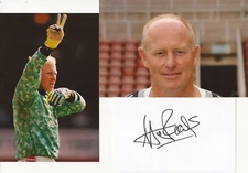 MIDDLESBROUGH & MAN UNITED* STEPHEN PEARS SIGNED 3x5 CARD+2 UNSIGNED PHOTOS+COA