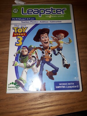 LEAPFROG LEAPSTER/LEAPSTER 2 LERNSPIEL TOY STORY 3  