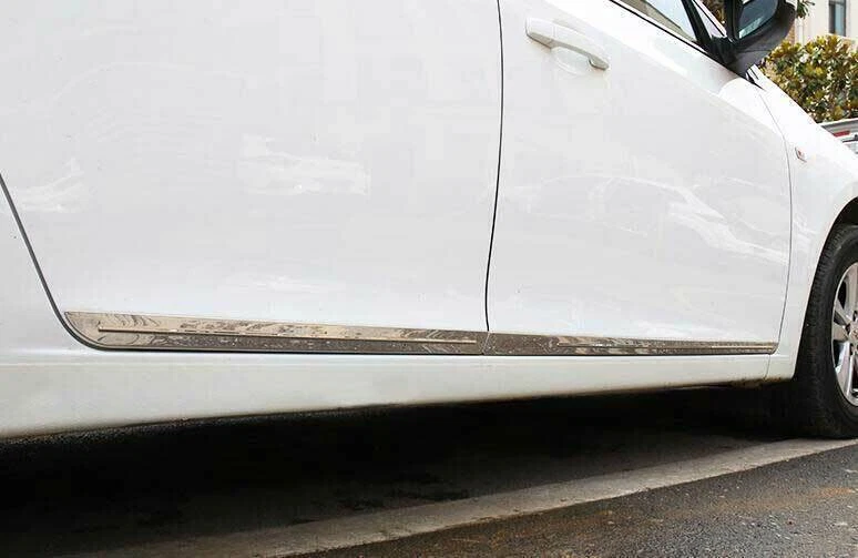 Protector de carrocería de puerta lateral de acero inoxidable para Chevrolet Cruze 2011-2015 Foto 3 de 4