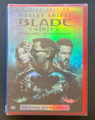 Blade Trinity FSK18 108Min. Warner 2 Disc - Edition UV-Hülle DVD Sammler Rar