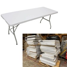 6ft Folding Tables (180cm) - Mail Order Returns - Big Discount - With Packaging
