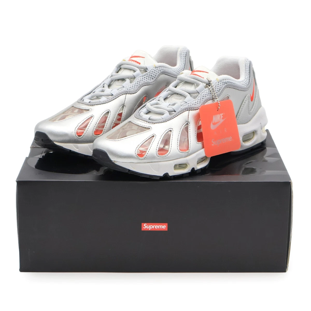 Las mejores ofertas en Supreme x Nike Air Max 96 Metallic Silver