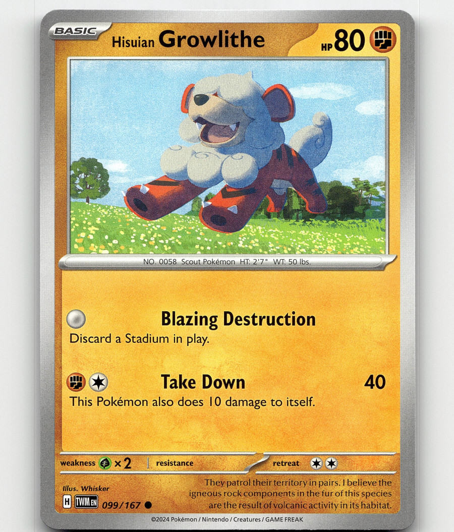 Hisuian Growlithe