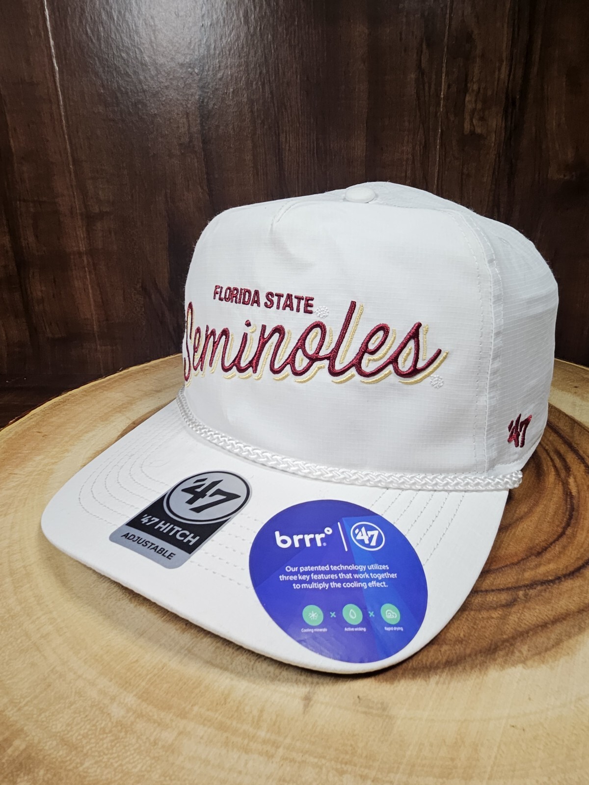 Florida State Seminoles 47 Brand NCAA Adjustable Golfer SnapBack Cap