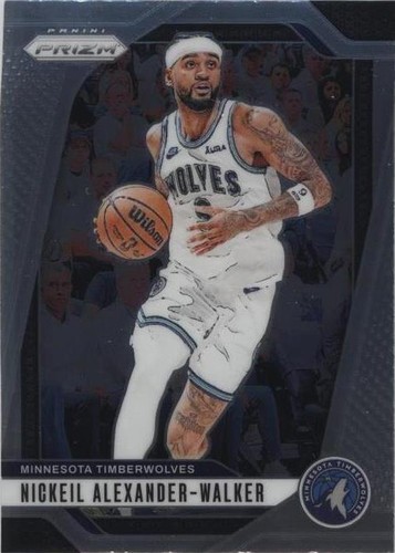 NICKEIL ALEXANDER-WALKER 2024-25 PANINI PRIZM BLUE SHIMMER 35/35 