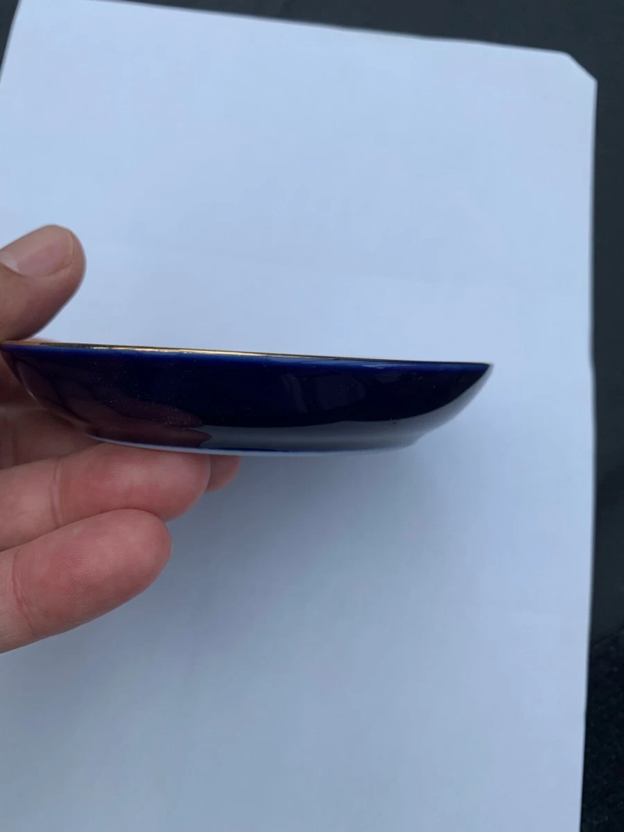 Sammeltasse, Teller, Echt Cobalt, Schedel Berlin Bär