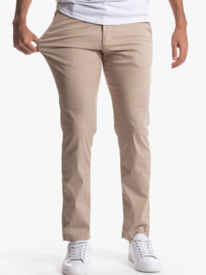 Pantalon Birddogs homme 34 x 30 kaki marron chino non doublé