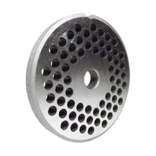 GRINDER PLATE #12 WITH A  3/16 HOLE PATTERN, REVERSIBLE FOR HOBART AND BIRO