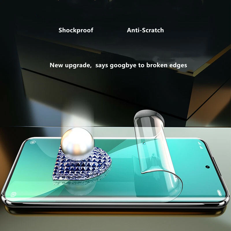 Protector de pantalla de película de hidrogel suave cubierta completa para Xiaomi Mi 12 12X 12 Pro (3 piezas) Foto 4 de 4