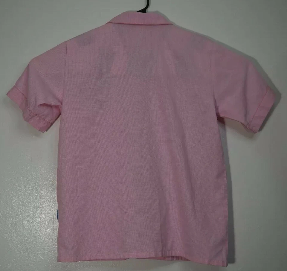 Camisa Robótica Gato Anime Doraemon Manga Ropa para Dormir Botones Cool Planet Rosa Foto 3 de 4