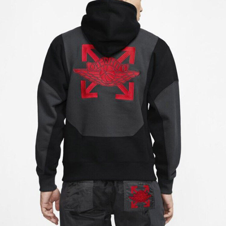 Air Jordan x Off-White Hoodie (Asia Sizing) 'Black' CV0541-010 | eBay