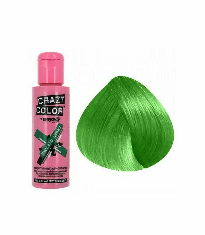 Crazy Color Hair Dye 100ml - Pine Green for sale online | eBay