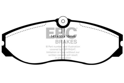 EBC Ultimax Front Brake Pads for Nissan Terrano II 2.7 TD (93 > 99)