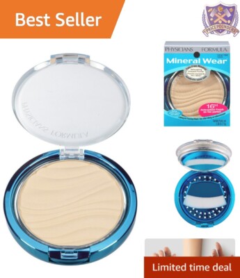 Pressed Powder Talc-Free Translucent Smooth Coverage Sensitive Skin Makeup